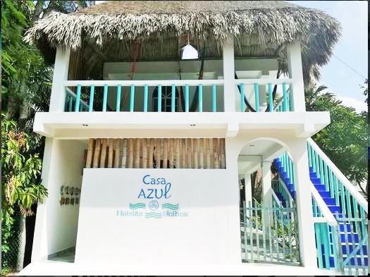 Casa Azul Otel Isla Holbox Dış mekan fotoğraf